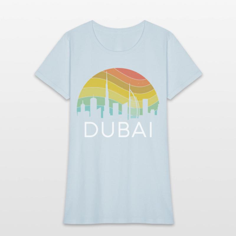 Dubai Skyline City Arab Emirates Uae Arcihtecture