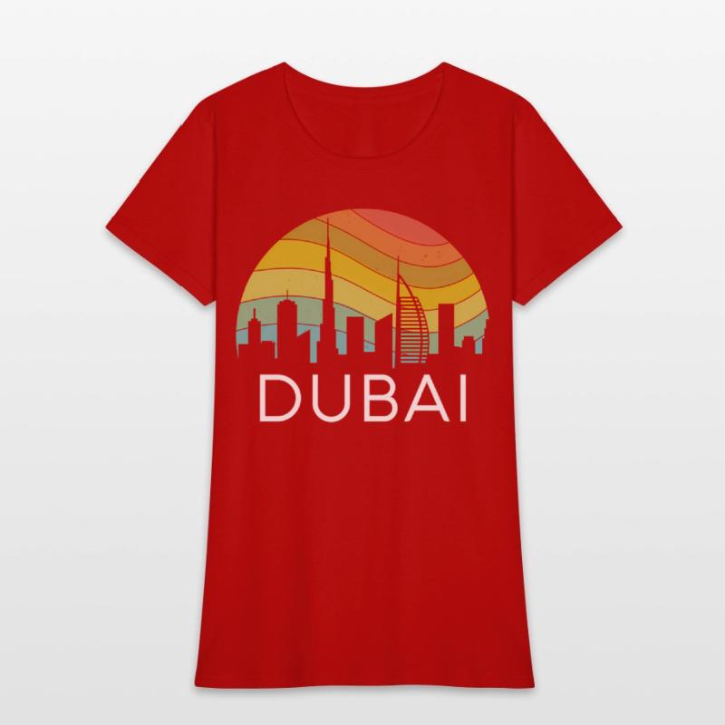 Dubai Skyline City Arab Emirates Uae Arcihtecture