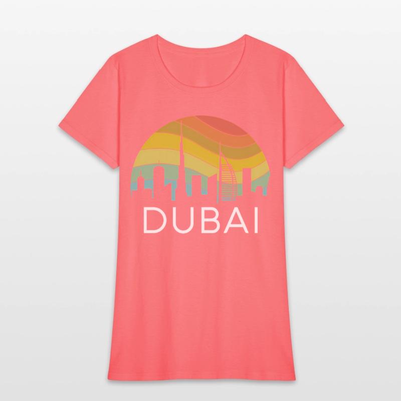 Dubai Skyline City Arab Emirates Uae Arcihtecture
