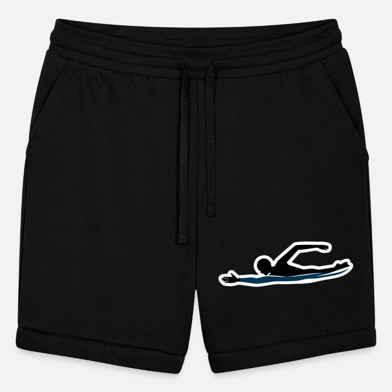 Dynamic Swimming Illustration Design