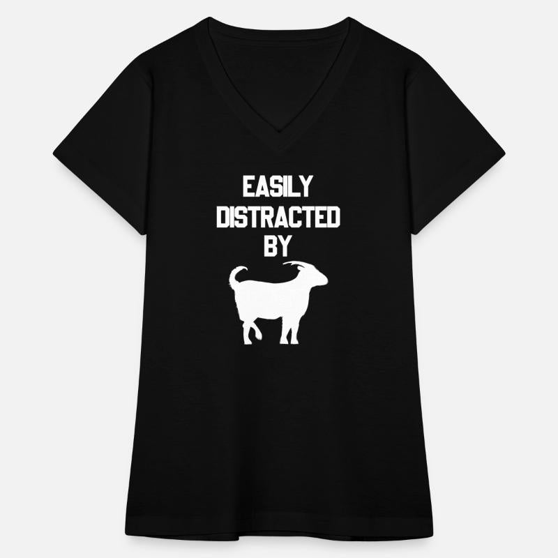 Easily Distracted By Goats red