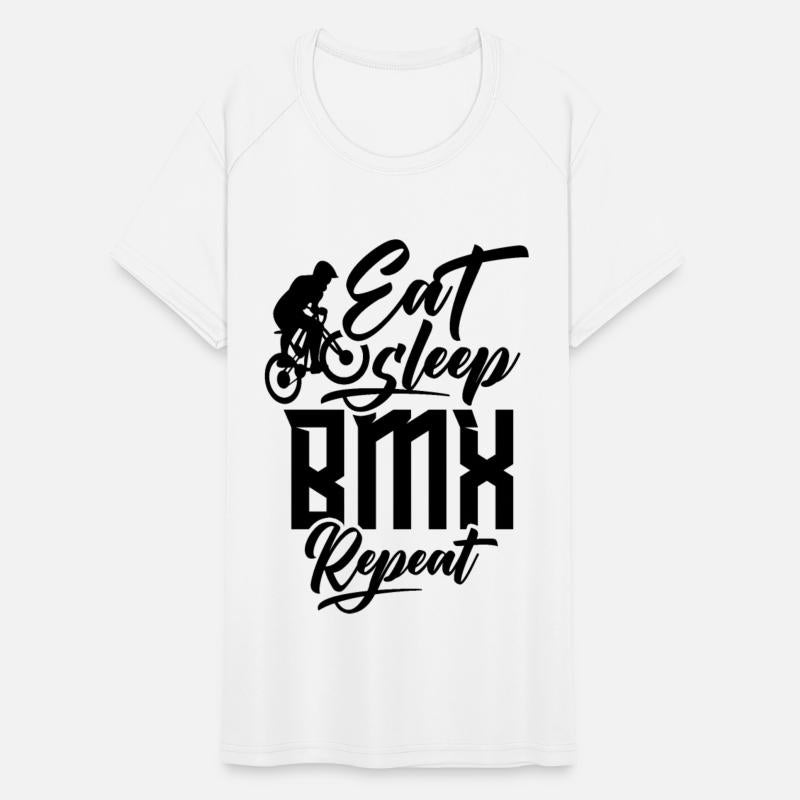 Eat Sleep Bmx Repeat Bike Cycling Rider Tricks