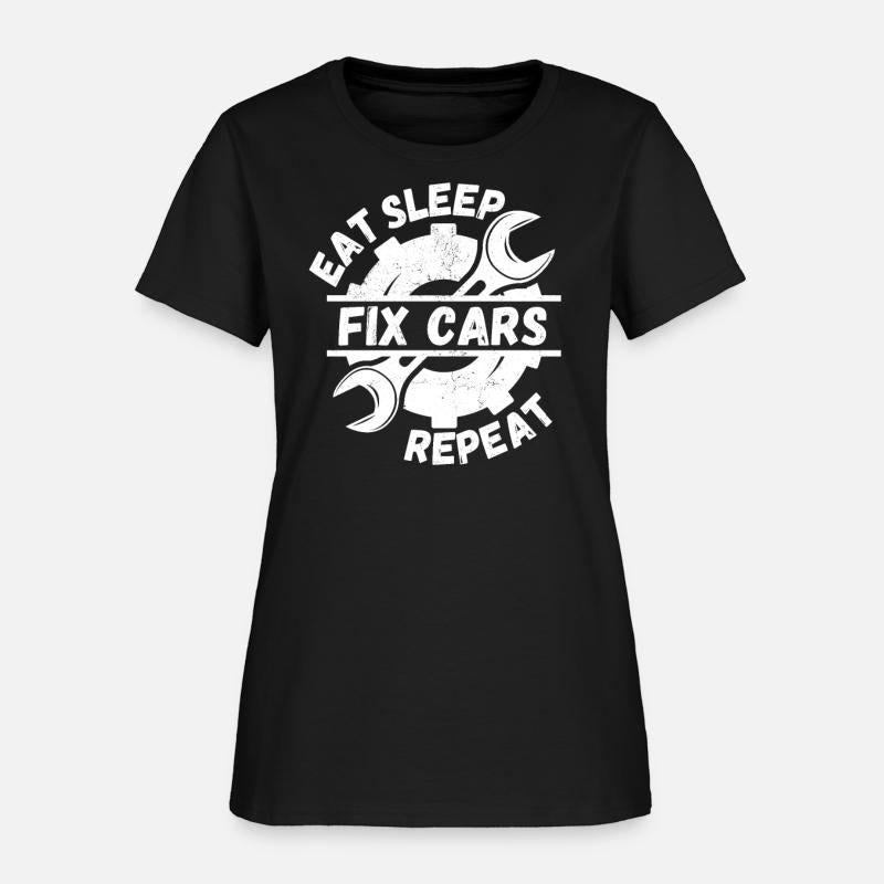 Eat Sleep Fix Cars Repeat Mechanic Gift