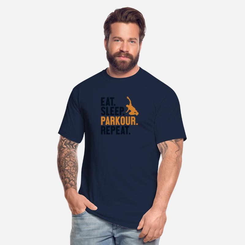 Eat Sleep Parkour Repeat Training Wall Run