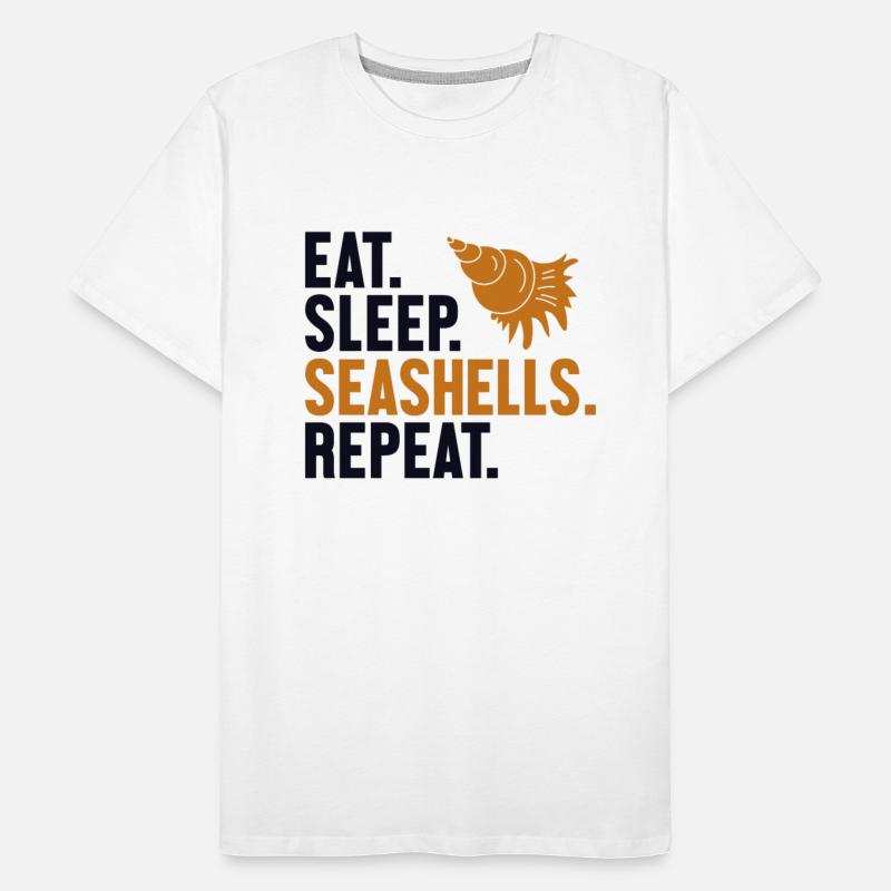 Eat Sleep Seashells Repeat Shell Hunter Seashell