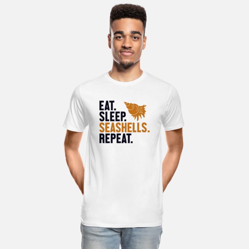 Eat Sleep Seashells Repeat Shell Hunter Seashell