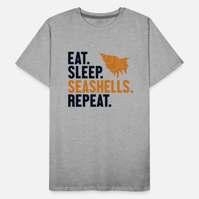 Eat Sleep Seashells Repeat Shell Hunter Seashell