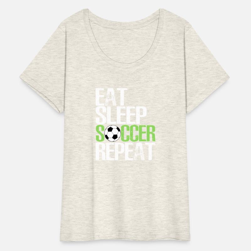 Eat Sleep Soccer Repeat Sport Player