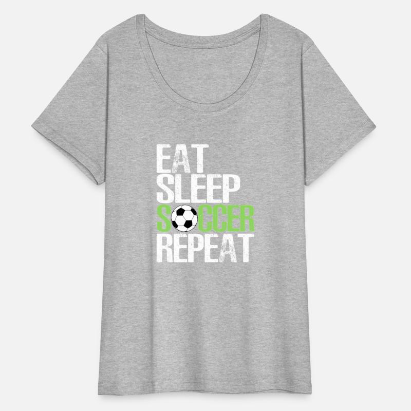 Eat Sleep Soccer Repeat Sport Player