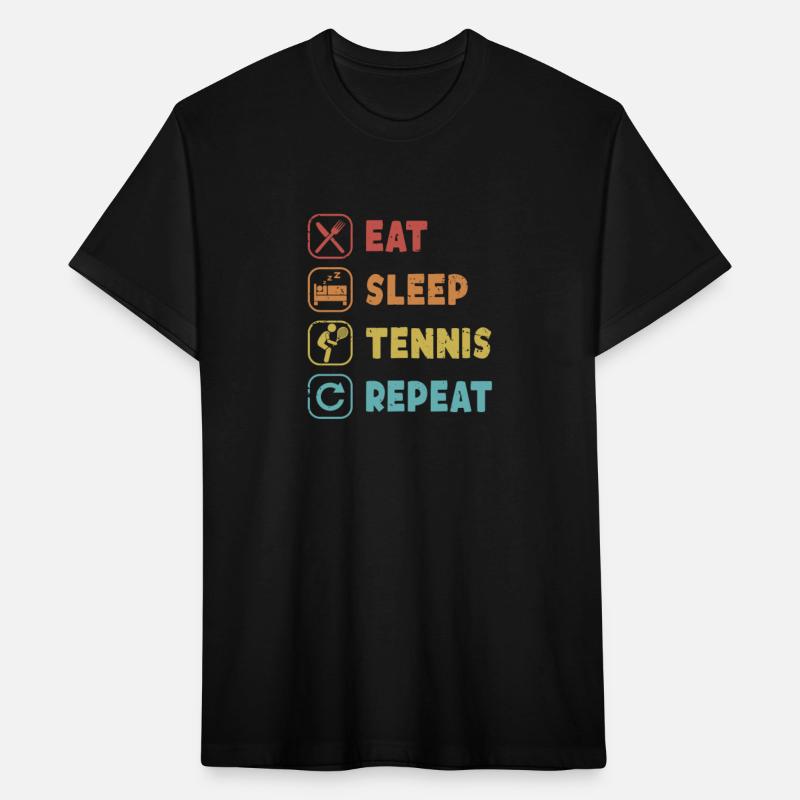 Eat Sleep Tennis Repeat Professional Lover Player