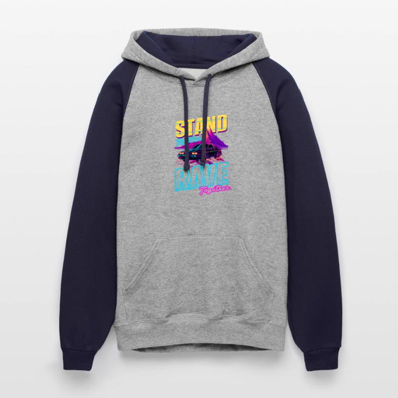 Edm Rave Stand Rave Together Synthwave