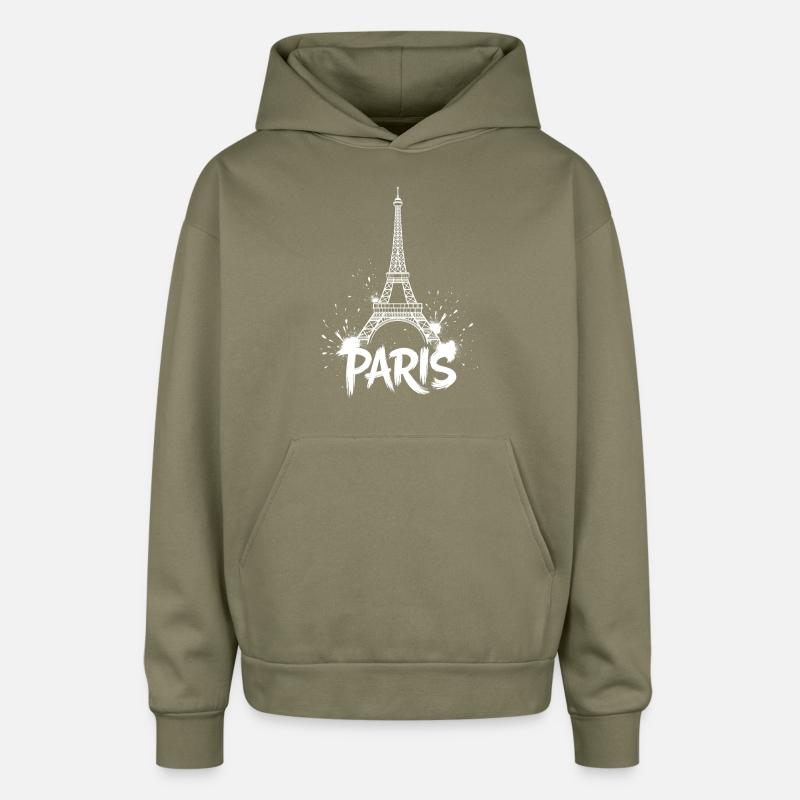 Eiffel Tower Pop Art Night Scene