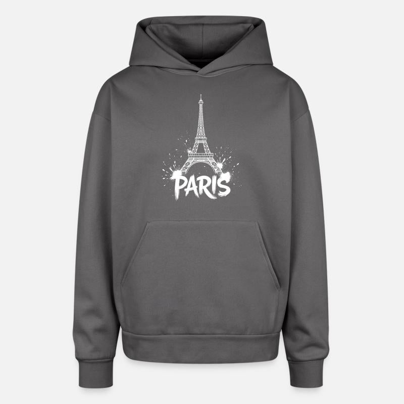 Eiffel Tower Pop Art Night Scene