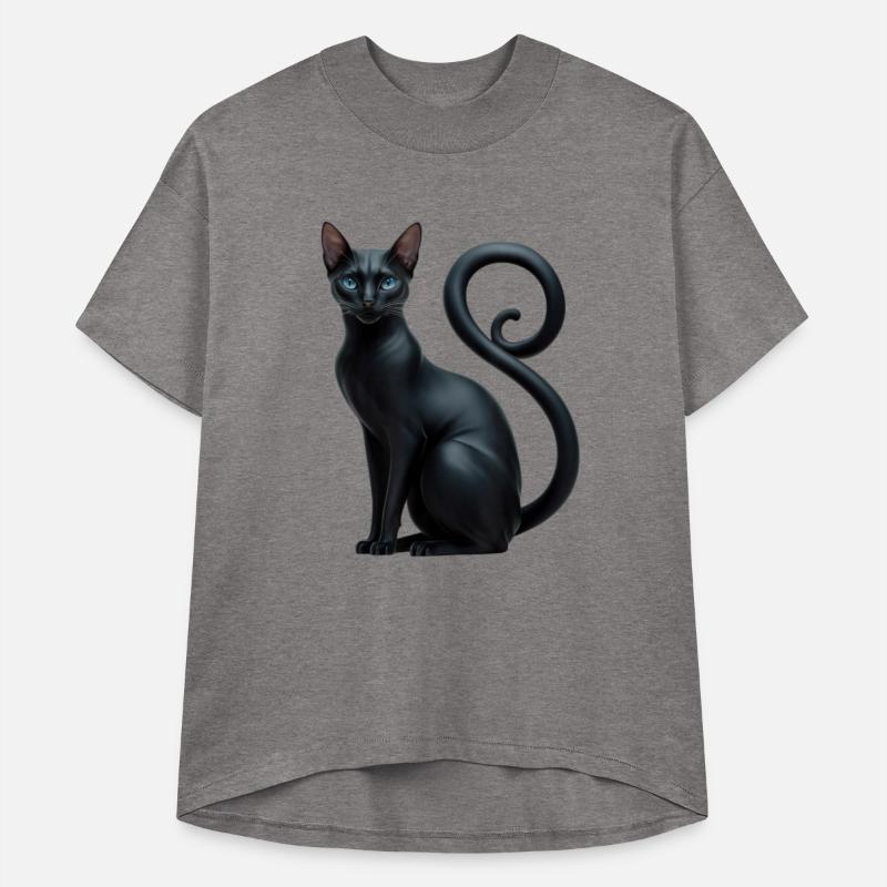 Elegant Black Sphynx Funny