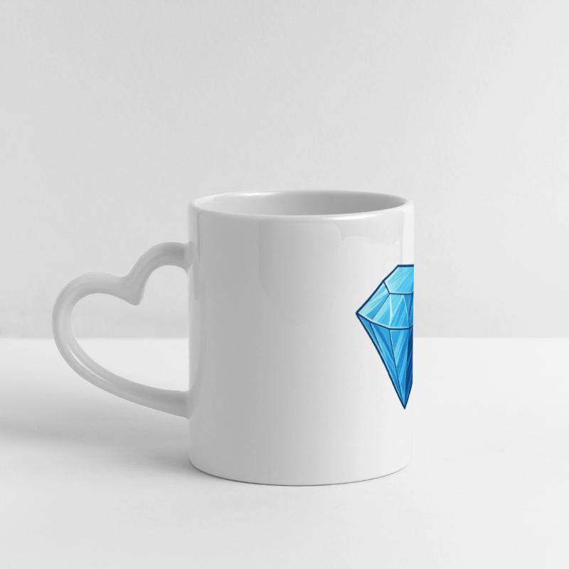 Elegant Blue Diamond Illustration