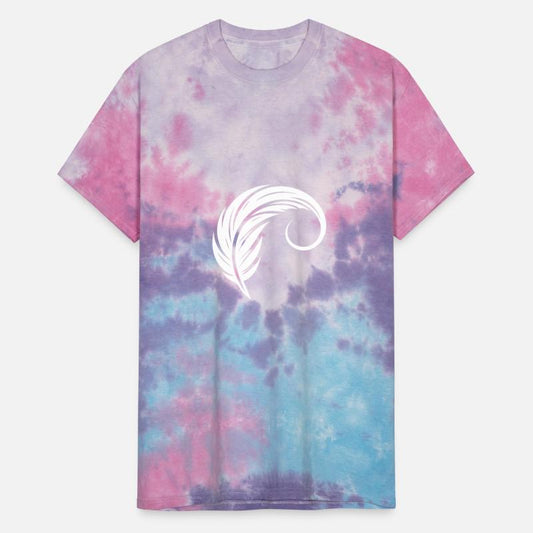 Elegant Curved Tattoo Ink Feather