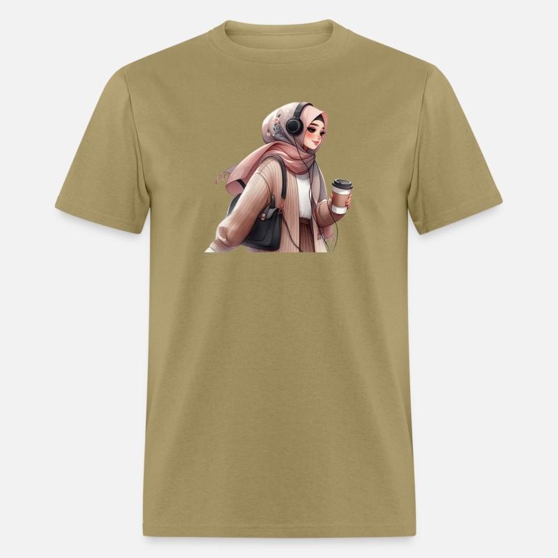 Elegant Hijab with Audio Visual Elements