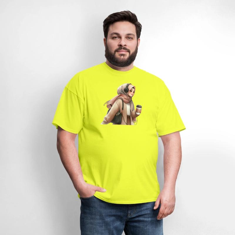 Elegant Hijab with Audio Visual Elements