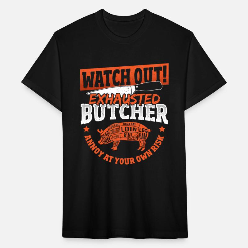 Exhausted Butcher Annoy At Your Own Risk