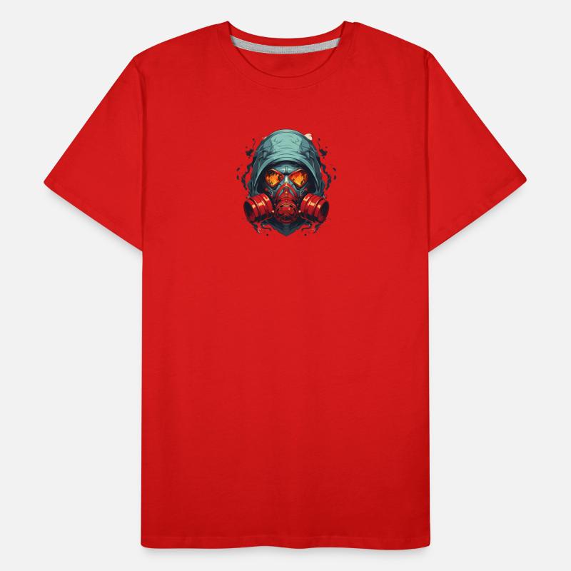 Face Masked Gas Graphic Tee