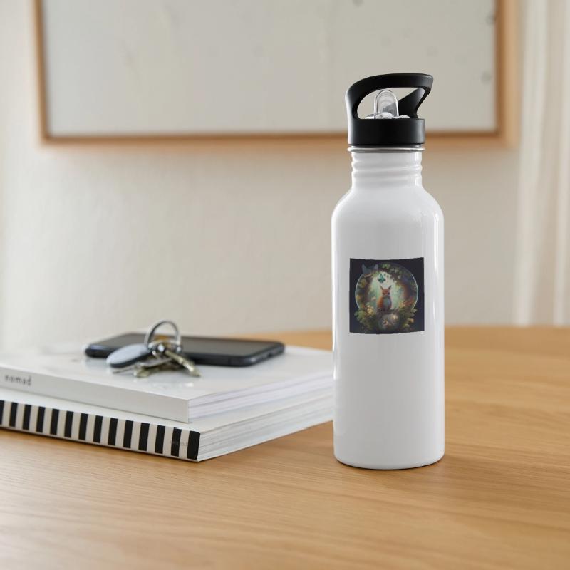 Fantastic travel through a magical fairy forest