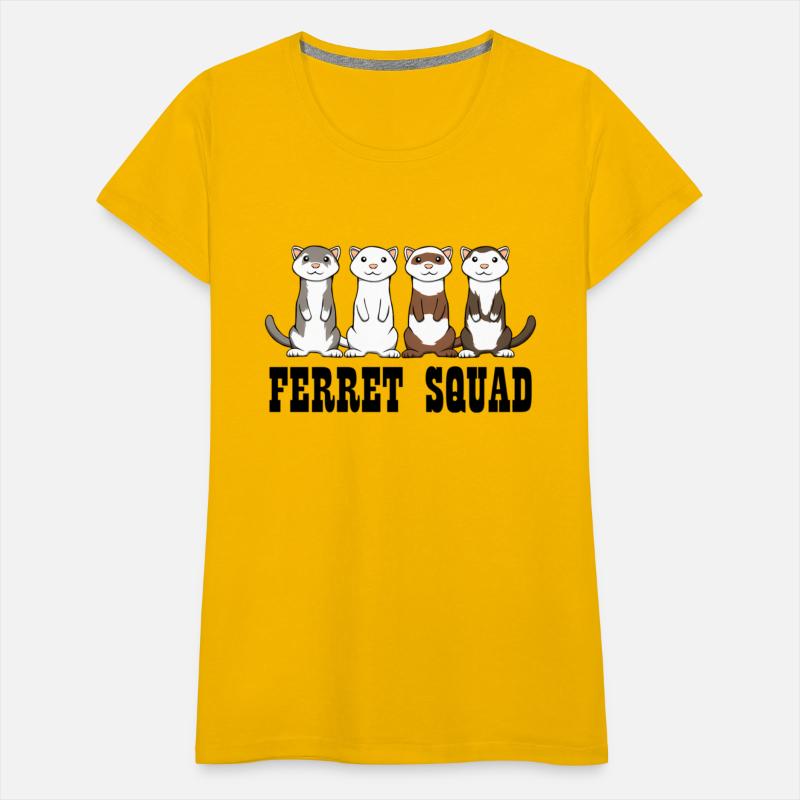 Ferret Squad Saying Iro Rodent