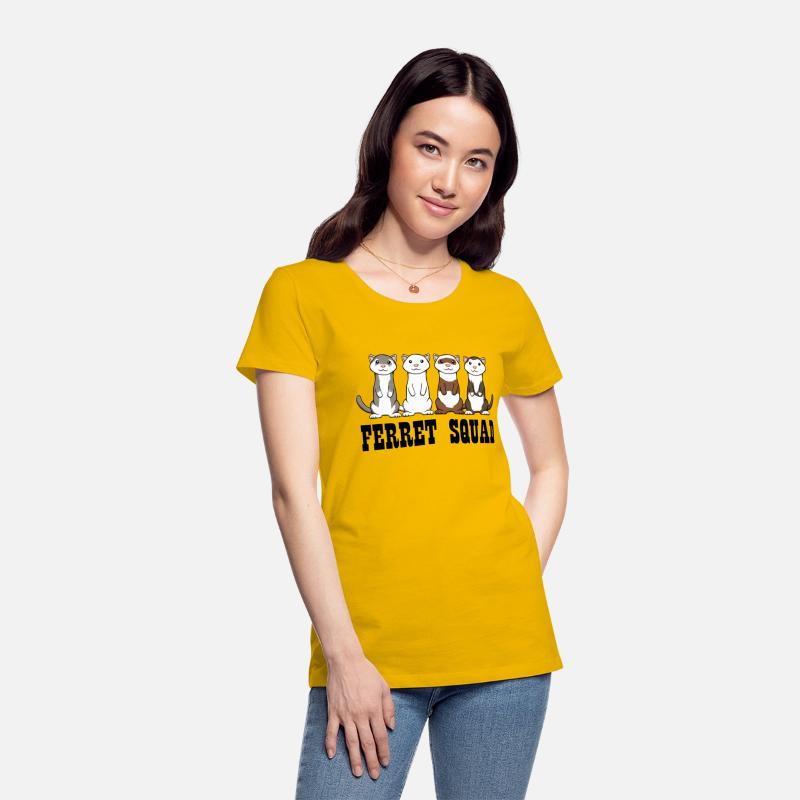 Ferret Squad Saying Iro Rodent