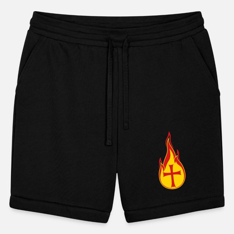 fire flames hot burning church symbol cross jesus
