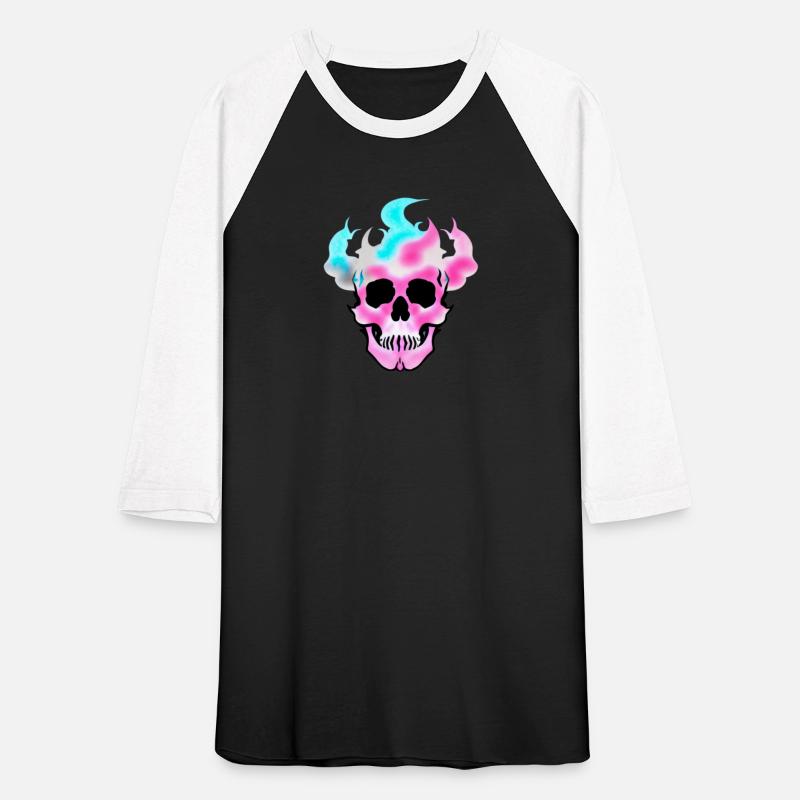 Fire Skull - Pink Smoke Skeleton Flames 8