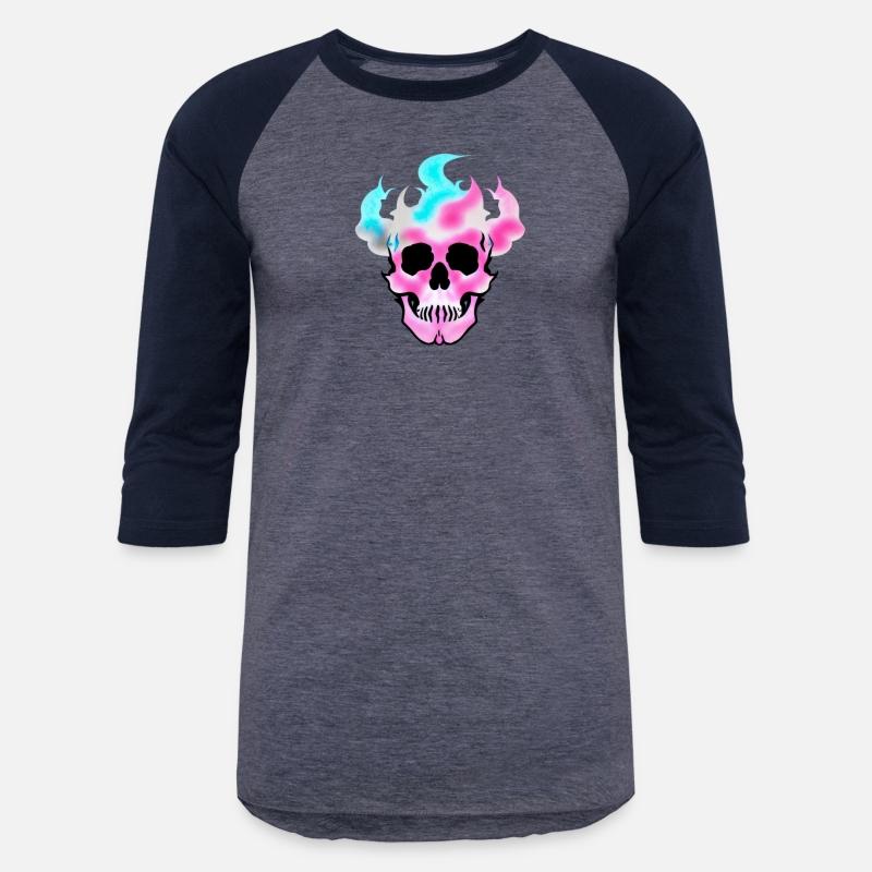 Fire Skull - Pink Smoke Skeleton Flames 8