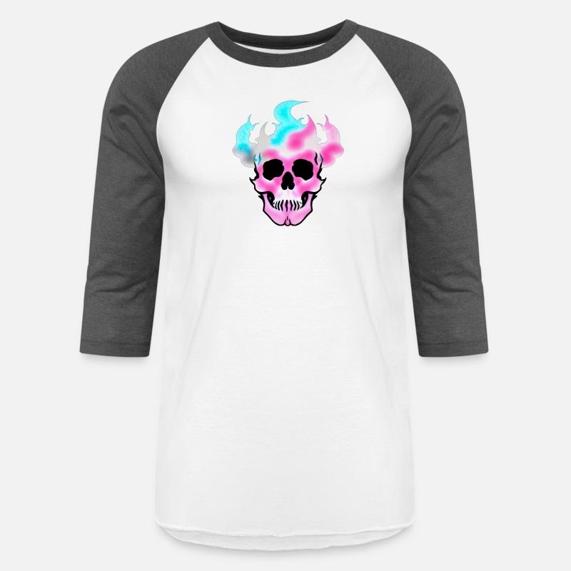 Fire Skull - Pink Smoke Skeleton Flames 8
