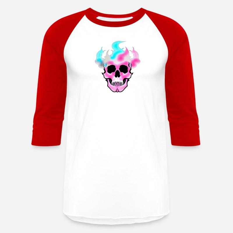 Fire Skull - Pink Smoke Skeleton Flames 8