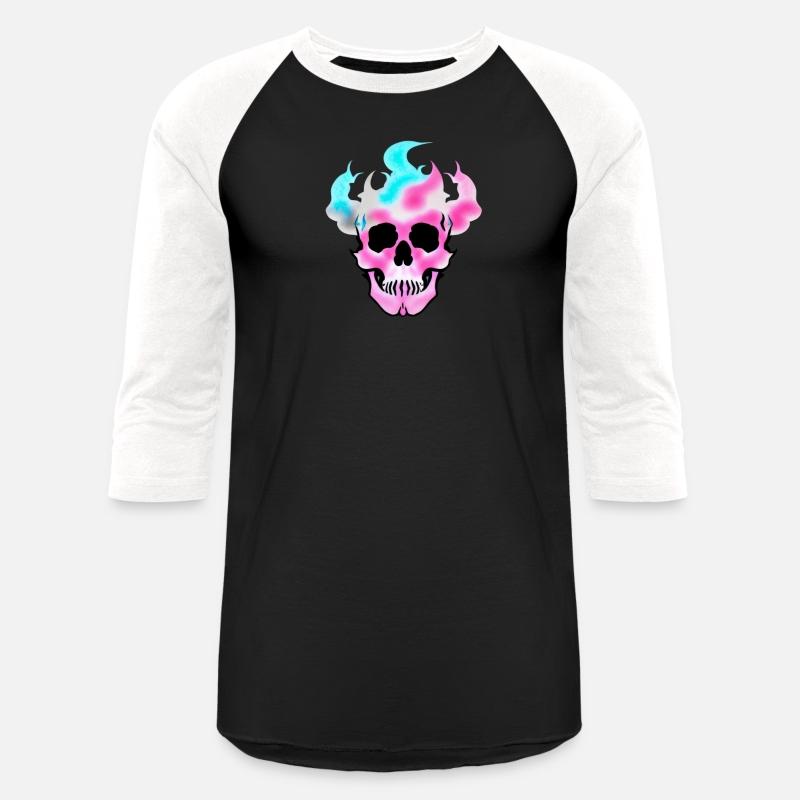 Fire Skull - Pink Smoke Skeleton Flames 8