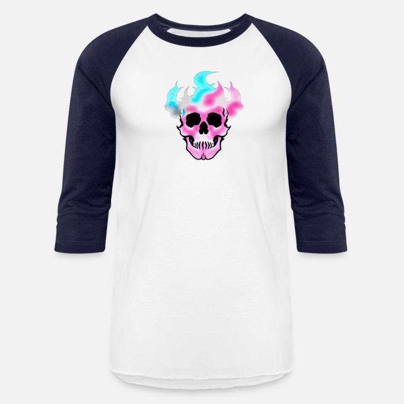Fire Skull - Pink Smoke Skeleton Flames 8