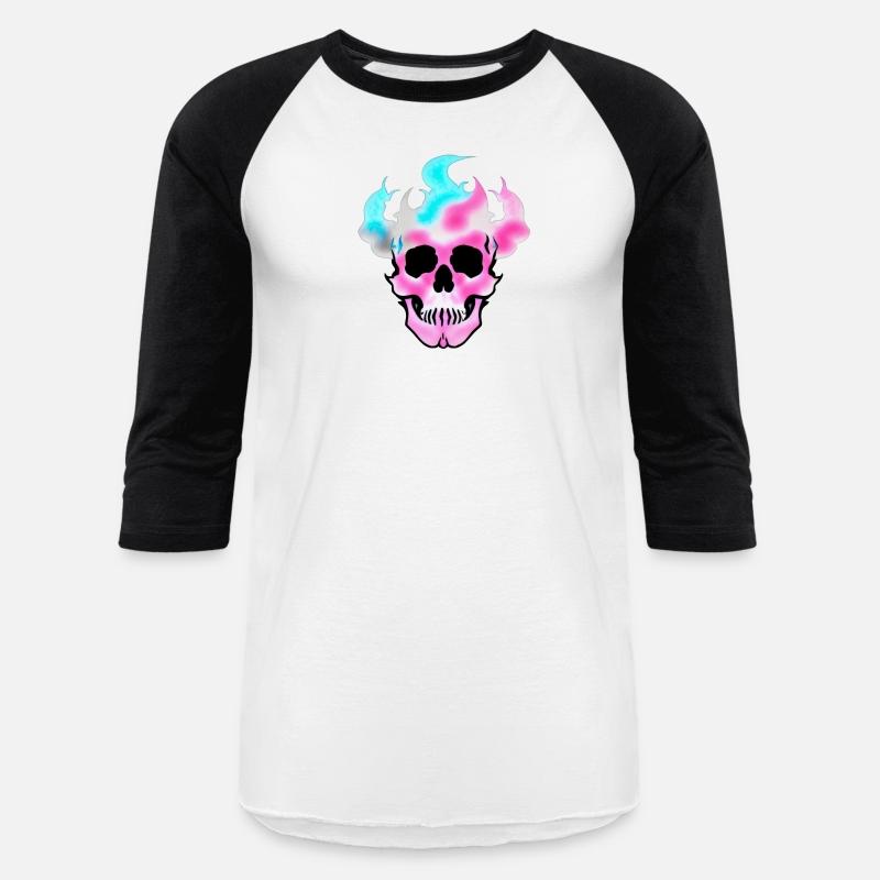 Fire Skull - Pink Smoke Skeleton Flames 8
