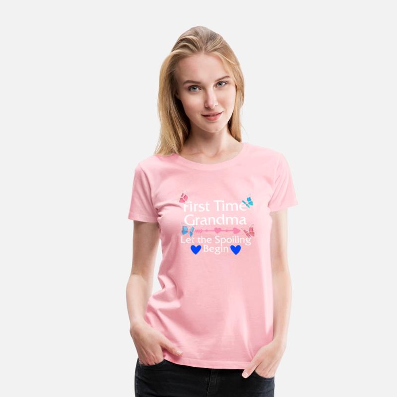 First Time Grandma Let The Spoiling Begin Shirt,