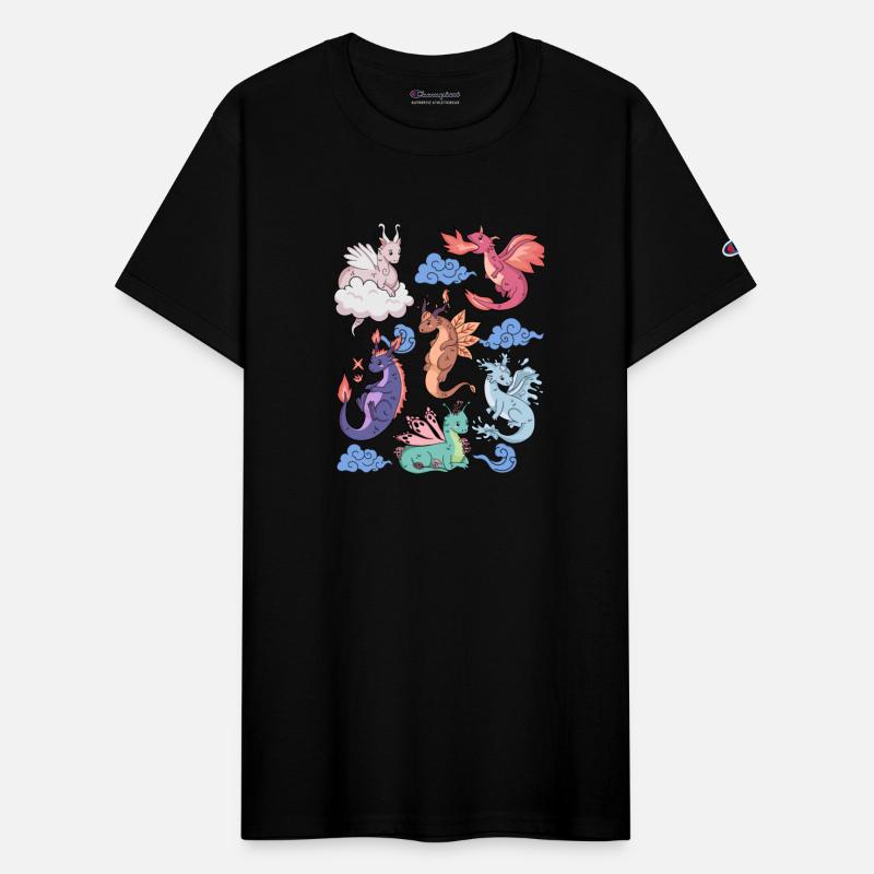 Flight of Dragons Cute Elemental Mythical Winged