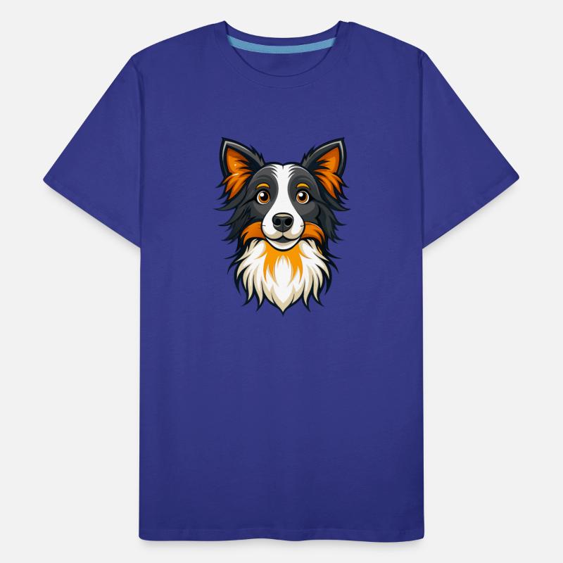 Focused Border Collie Herding Sheep