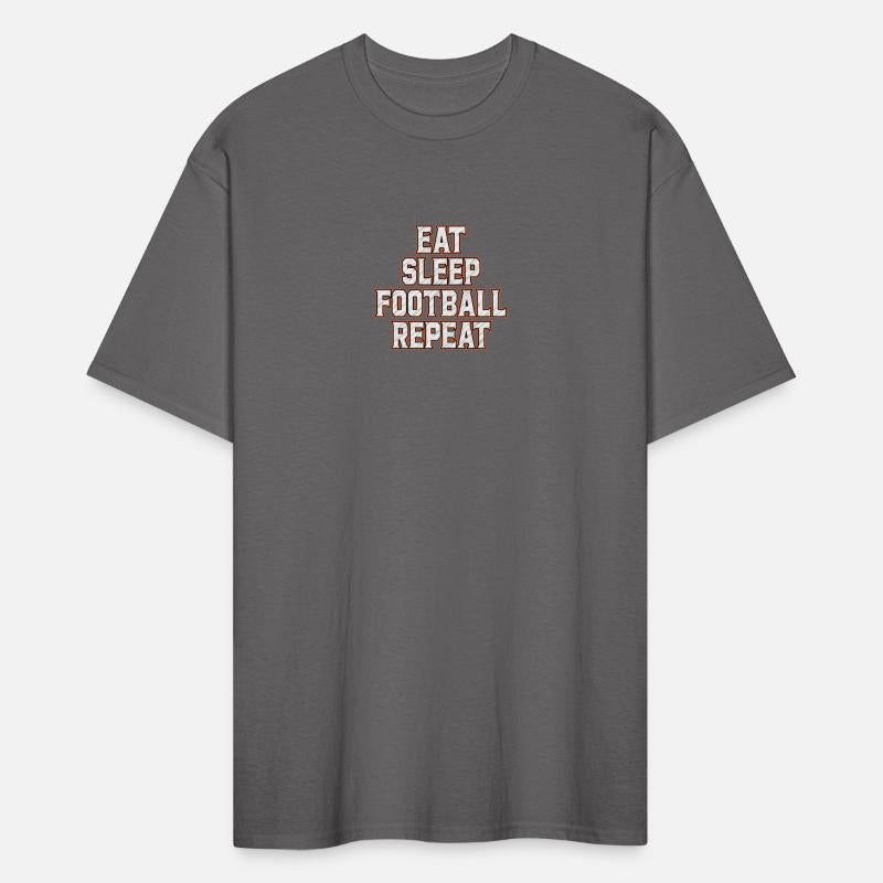 Football Repeat : Eat Sleep Footballsoccer ballgam