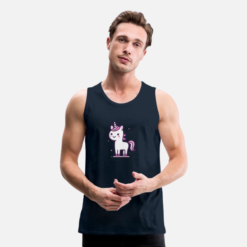 Friendly Stick Figure Unicorn