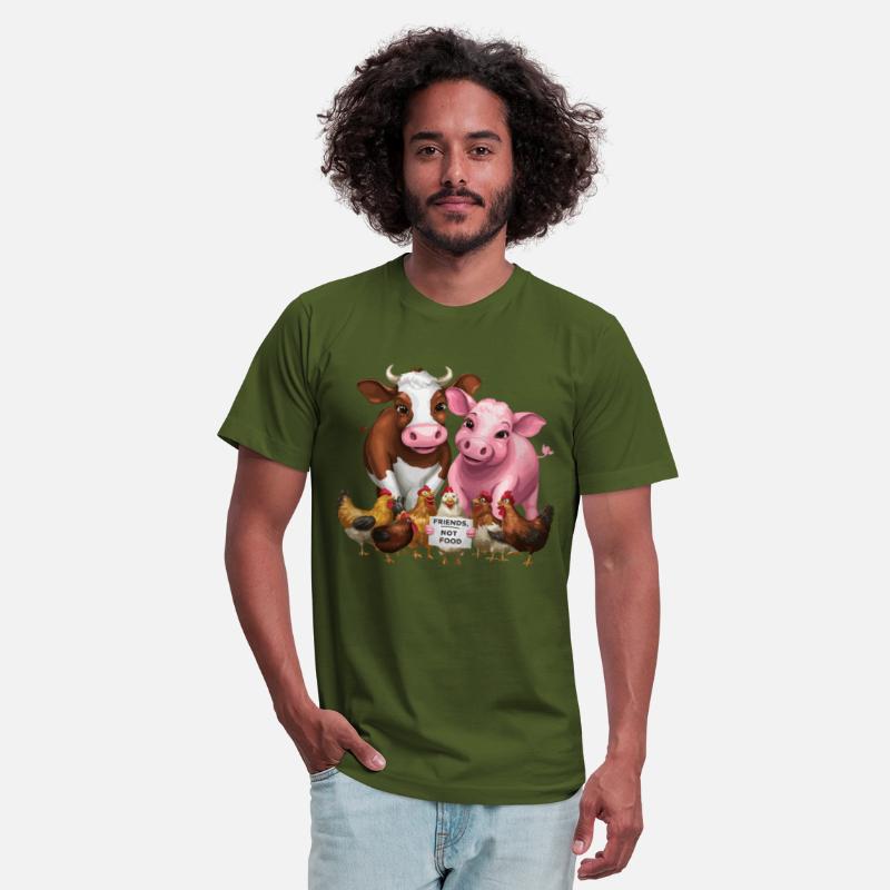 Friends Not Food No Meat for a Vegetarian and