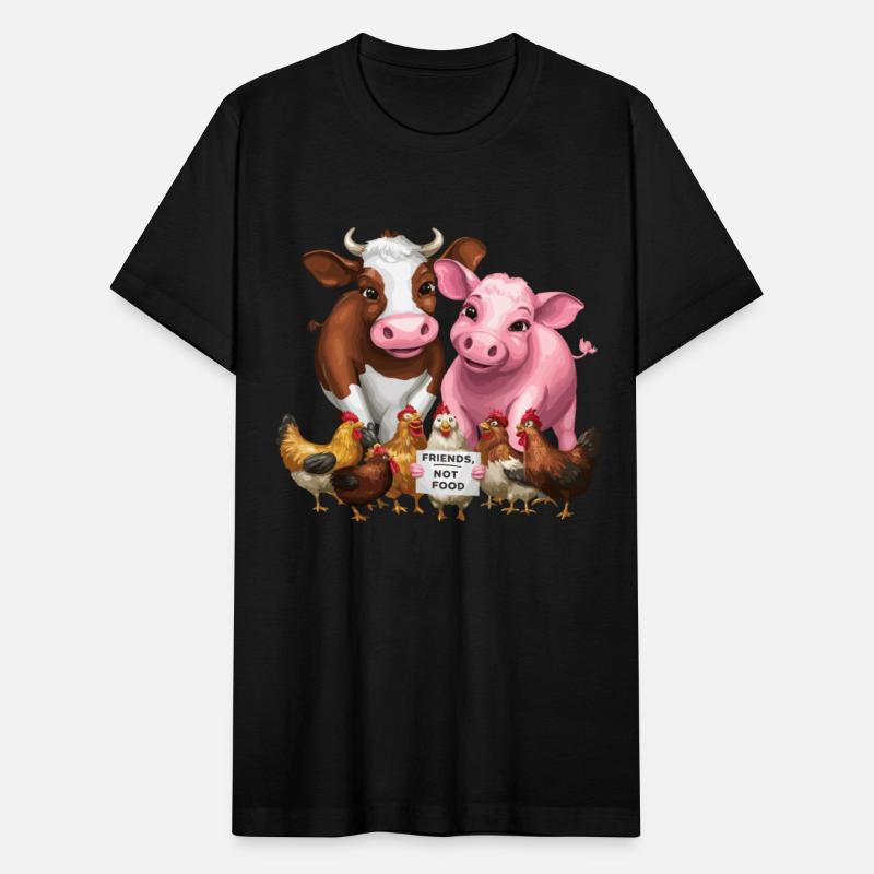 Friends Not Food No Meat for a Vegetarian and