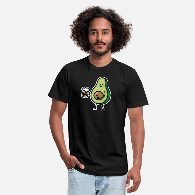 Funny avocado beer belly funny beer drinker gift
