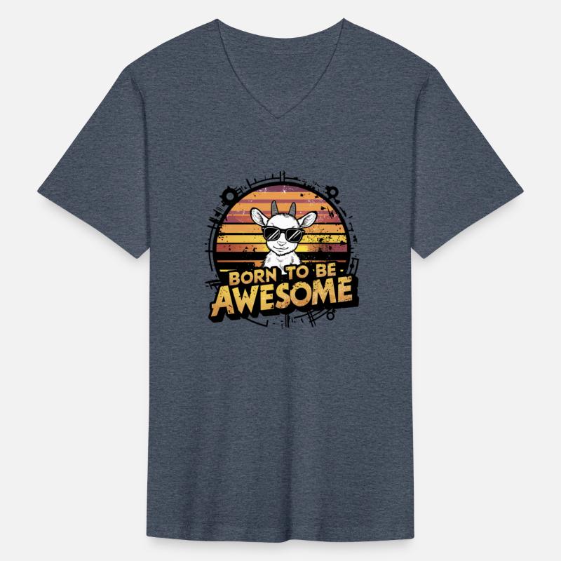 Funny Goat Farm Animal Goatee Design