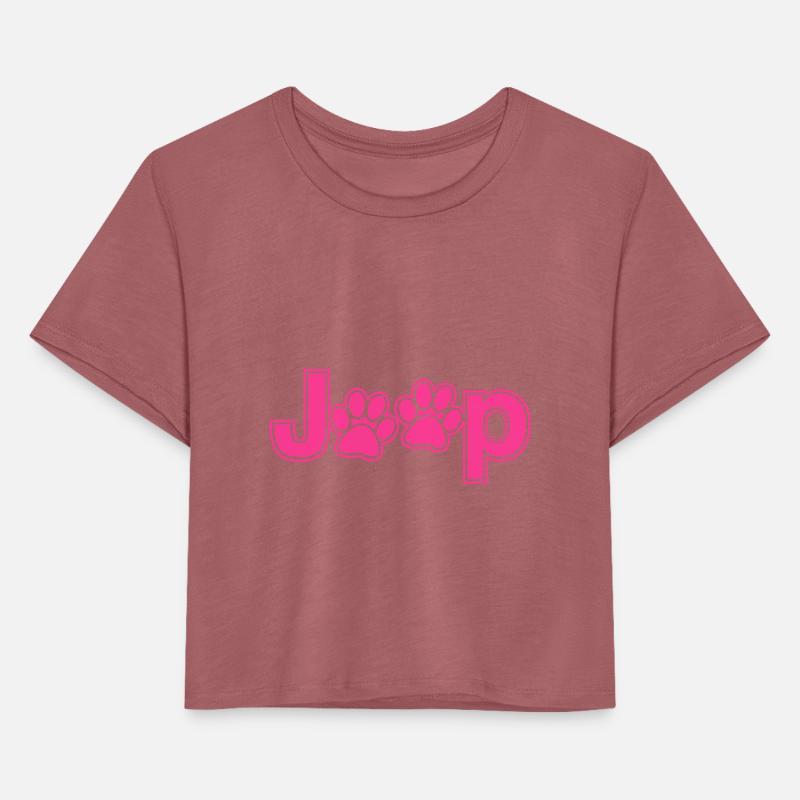 Funny Jeeps Paw Print Dog Lovers Distressed Men Wo