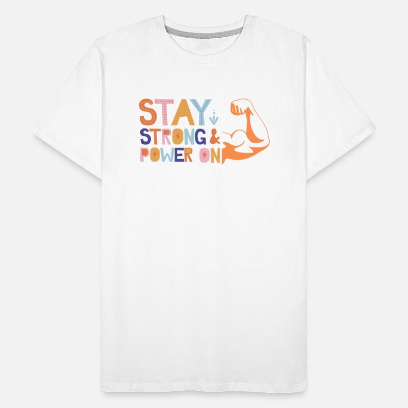 Funny lovely vintage to stay strong and power on