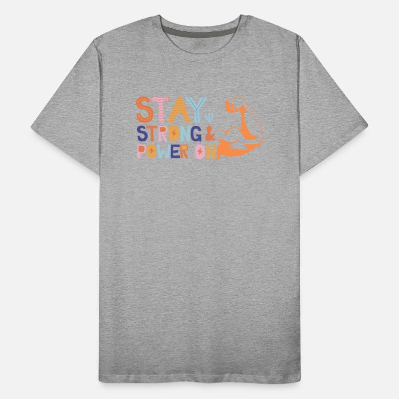 Funny lovely vintage to stay strong and power on