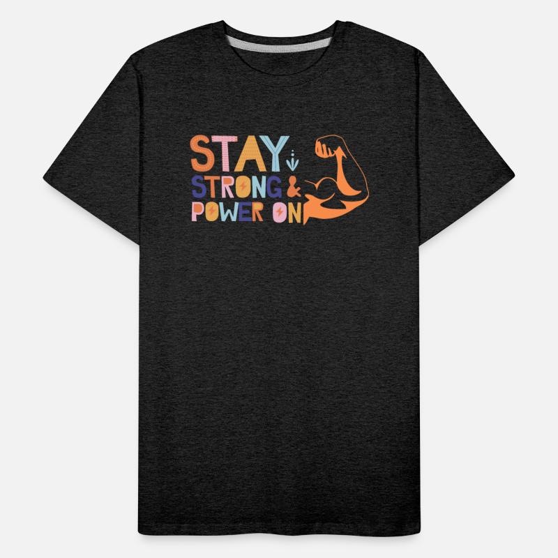 Funny lovely vintage to stay strong and power on