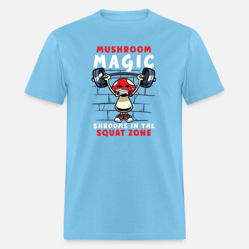Funny Mushroom Fungus Fitness Gym Workout Power