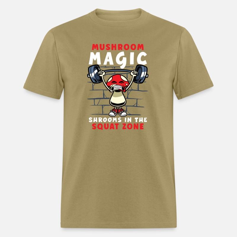 Funny Mushroom Fungus Fitness Gym Workout Power